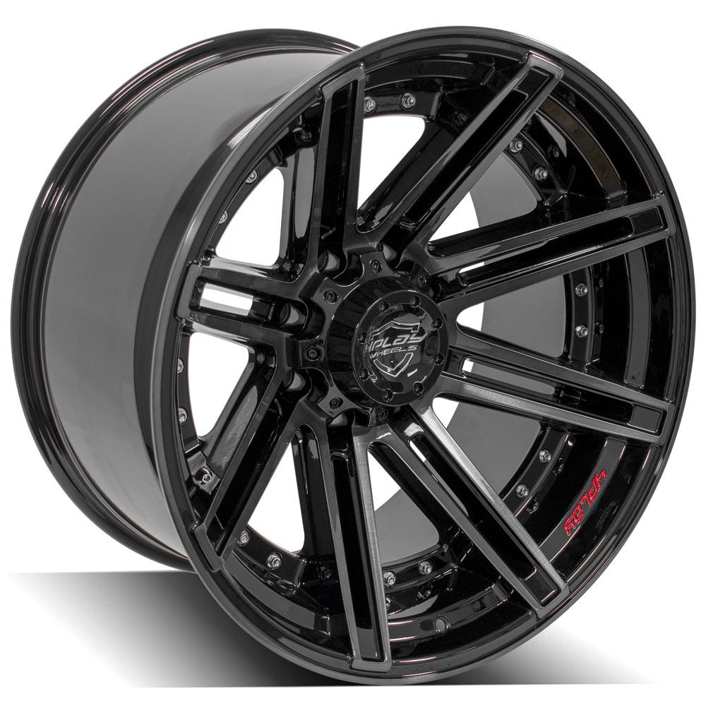 4PLAY Gen2 4P08 22x12 8x170mm -44et in Brushed Black