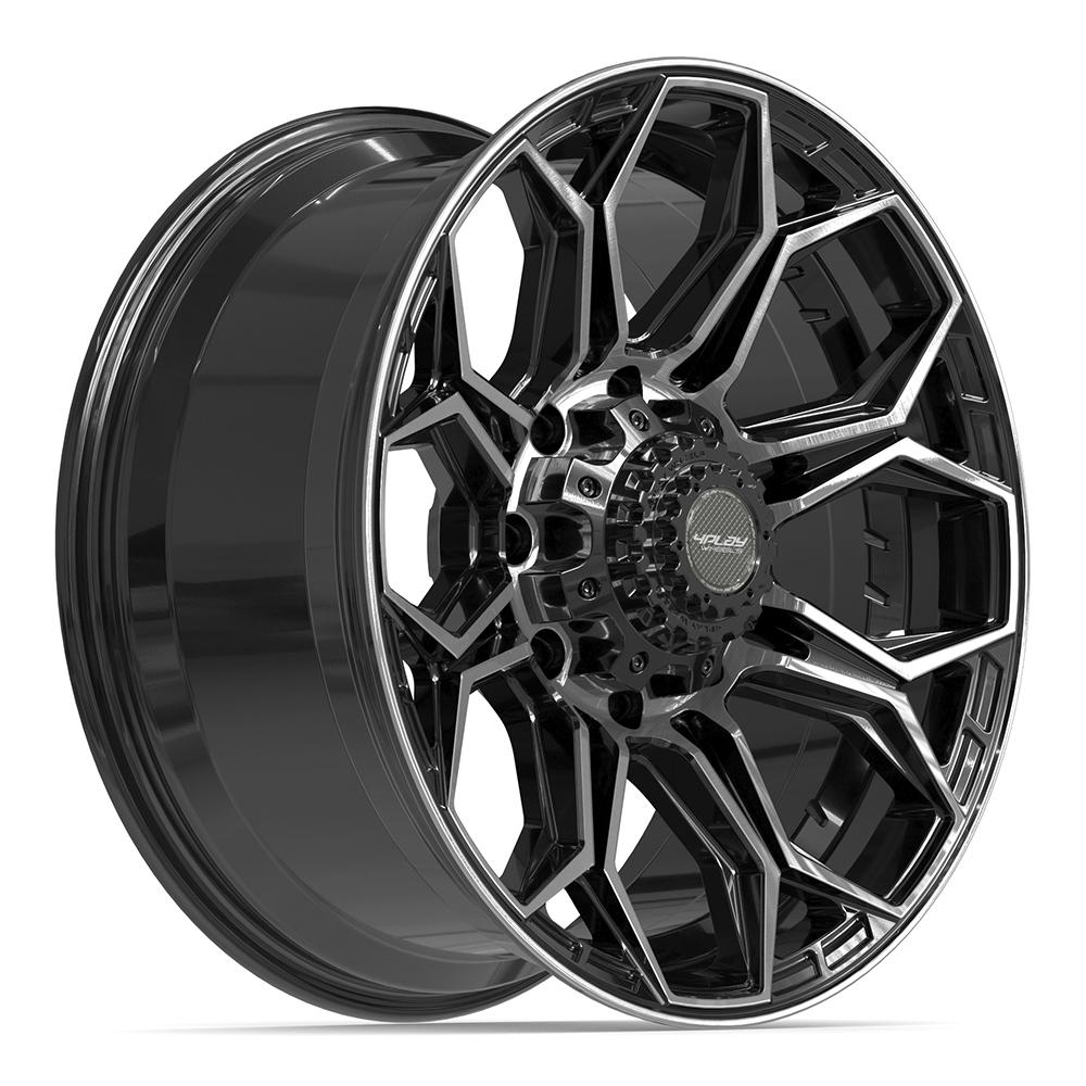 4PLAY Gen3 4P83 20x9 8x180mm +0et in Brushed Black