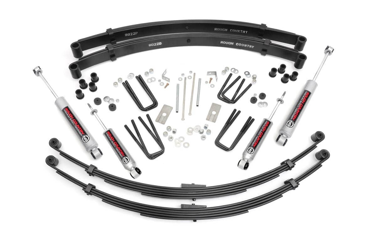 3 Inch Lift Kit | RR Springs | Toyota Truck 4WD (1979-1983)