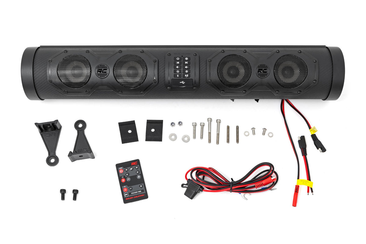Bluetooth LED Soundbar | 8 Speaker | IP66 Waterproof | UTV/ATV
