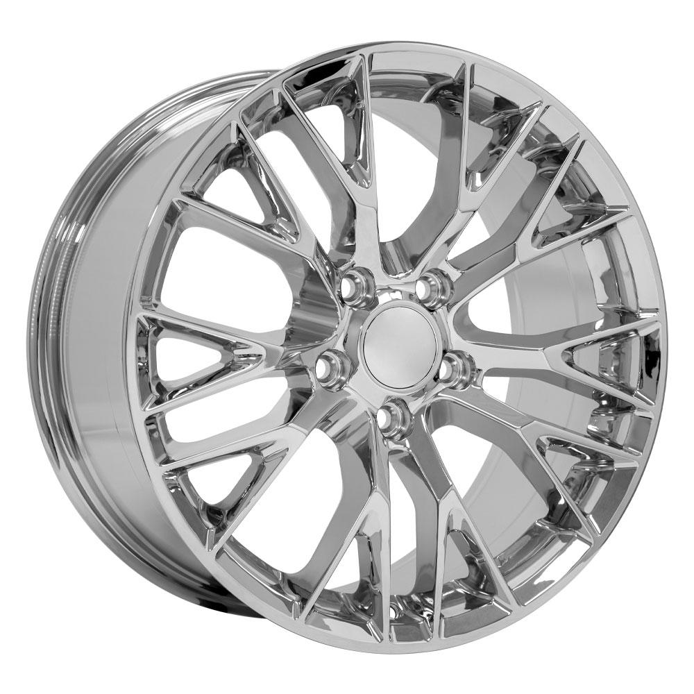 18" Replica CV22 fits Chevrolet Corvette C7 Z06 18x8.5 Chrome
