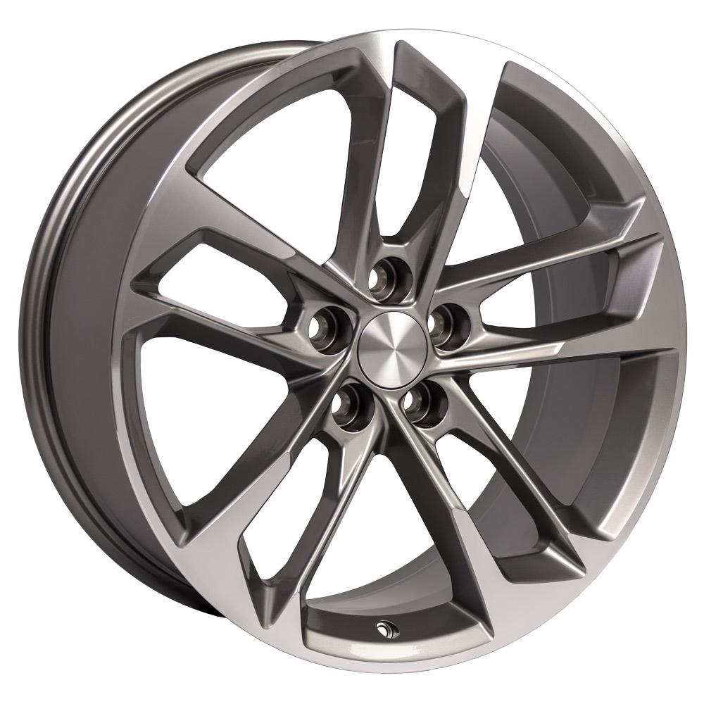 20" Replica CV29 fits Chevrolet Camaro 20x8.5 Gunmetal Mach'd