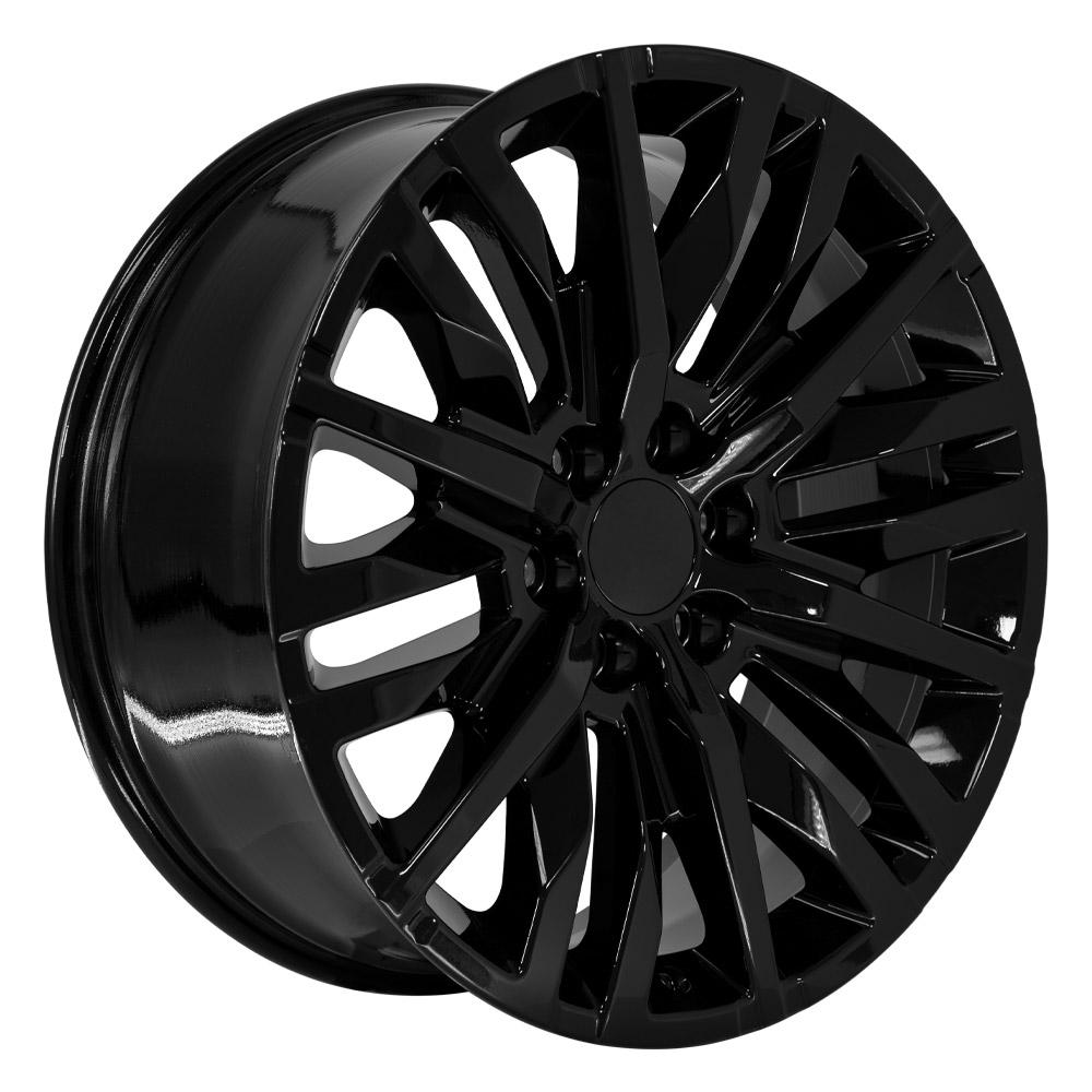 22" Replica CV33 fits GMC Sierra 1500 22x9 Gloss Black