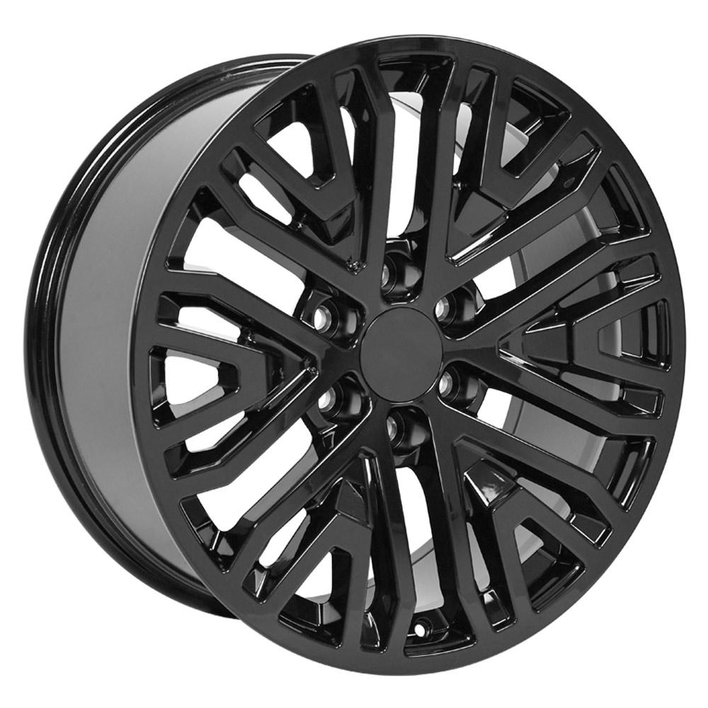 20" Replica CV37 fits GMC Sierra 1500 20x9 Gloss Black
