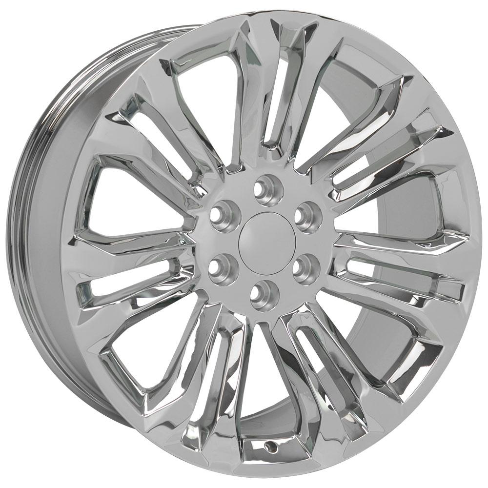 22" Replica CV43 fits Chevrolet Silverado 22x9 Chrome