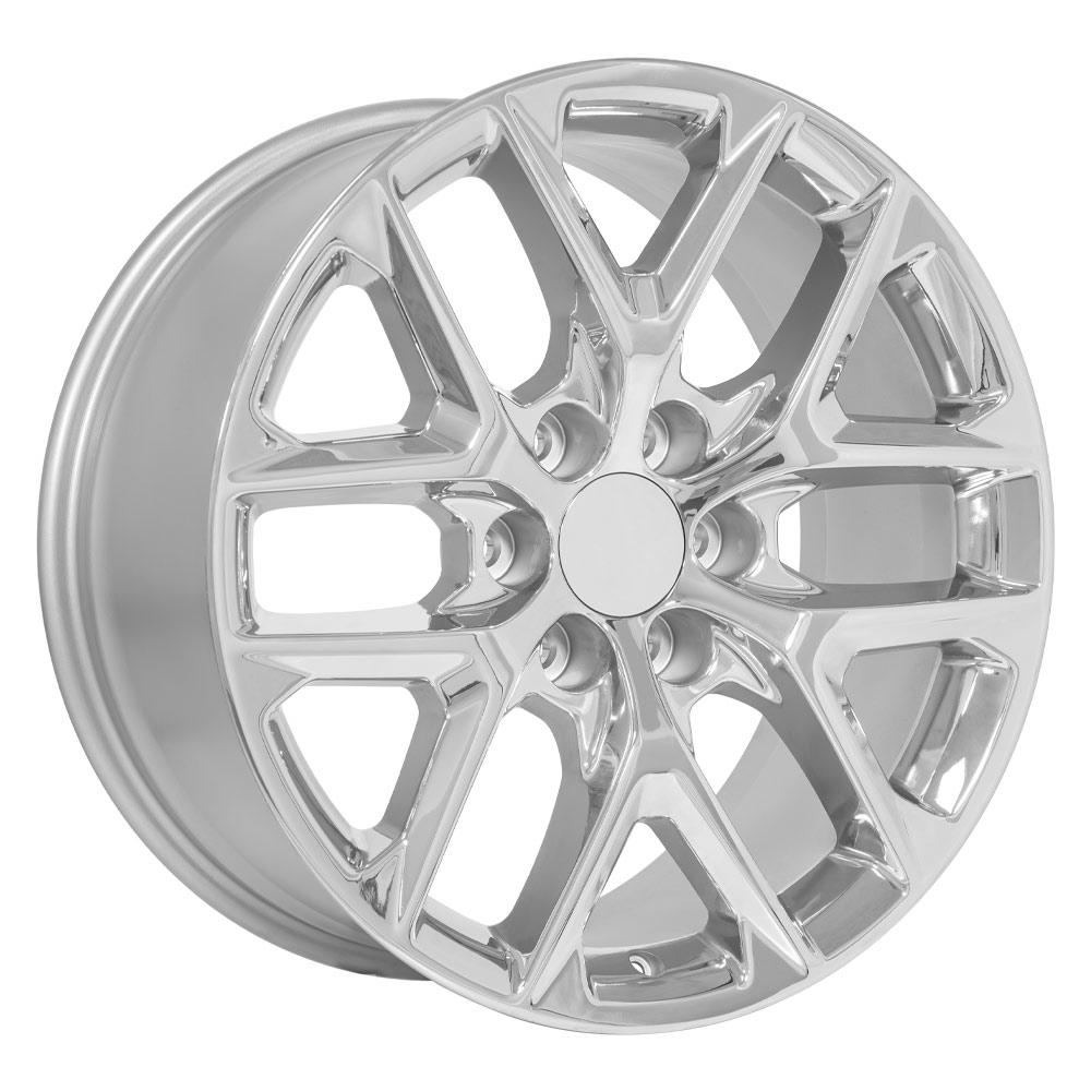 20" Replica CV62 fits Chevrolet Silverado 20x9 Chrome
