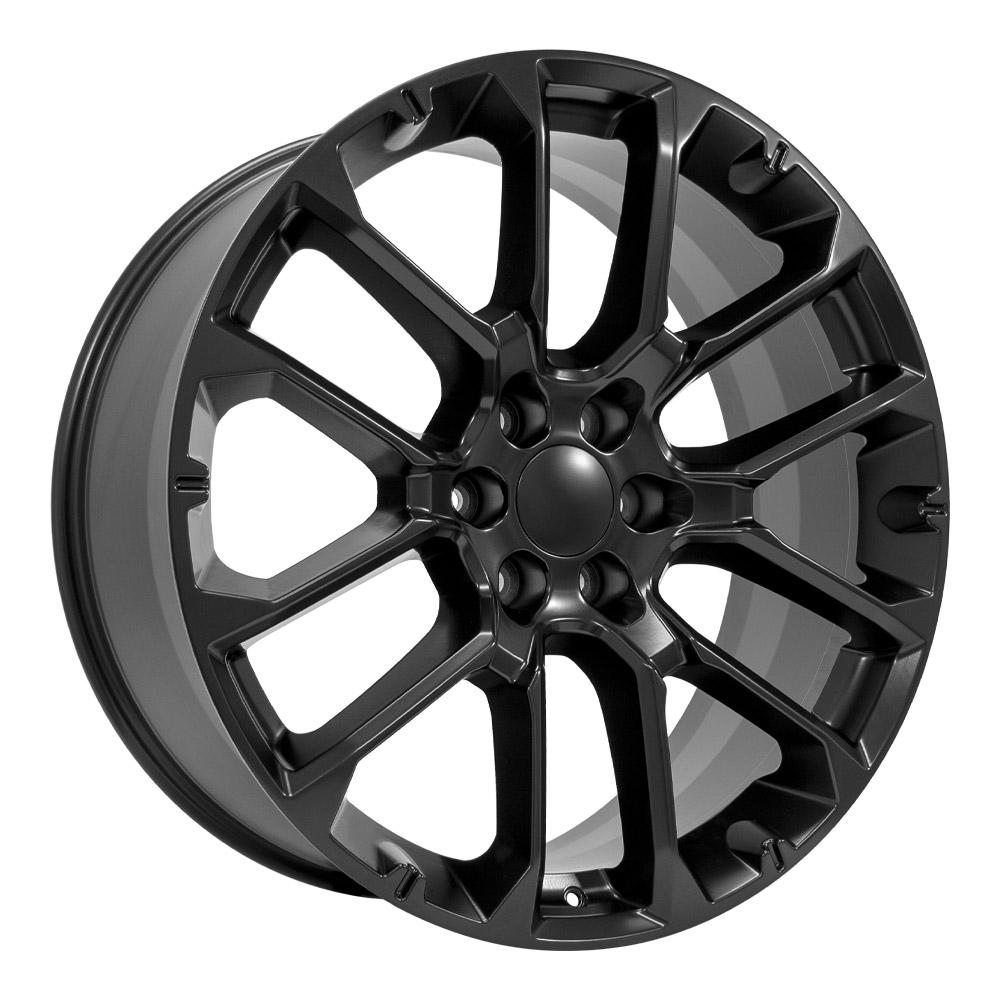 24" Replica CV67 fits Chevrolet Suburban 1500 24x10 Satin Black