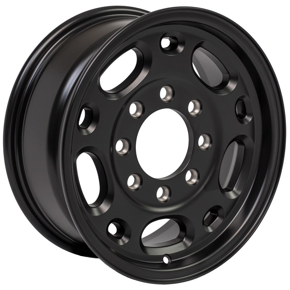 16" Replica CV82 fits Chevrolet 8 Lug Suburban 16x6.5 Black