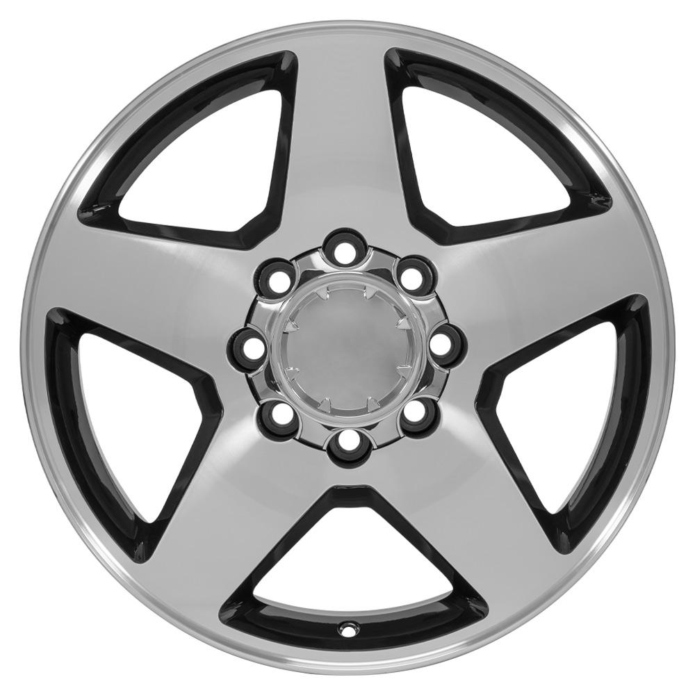 20" Replica CV91A fits 8 Lug Chevrolet 20x8.5 Machined