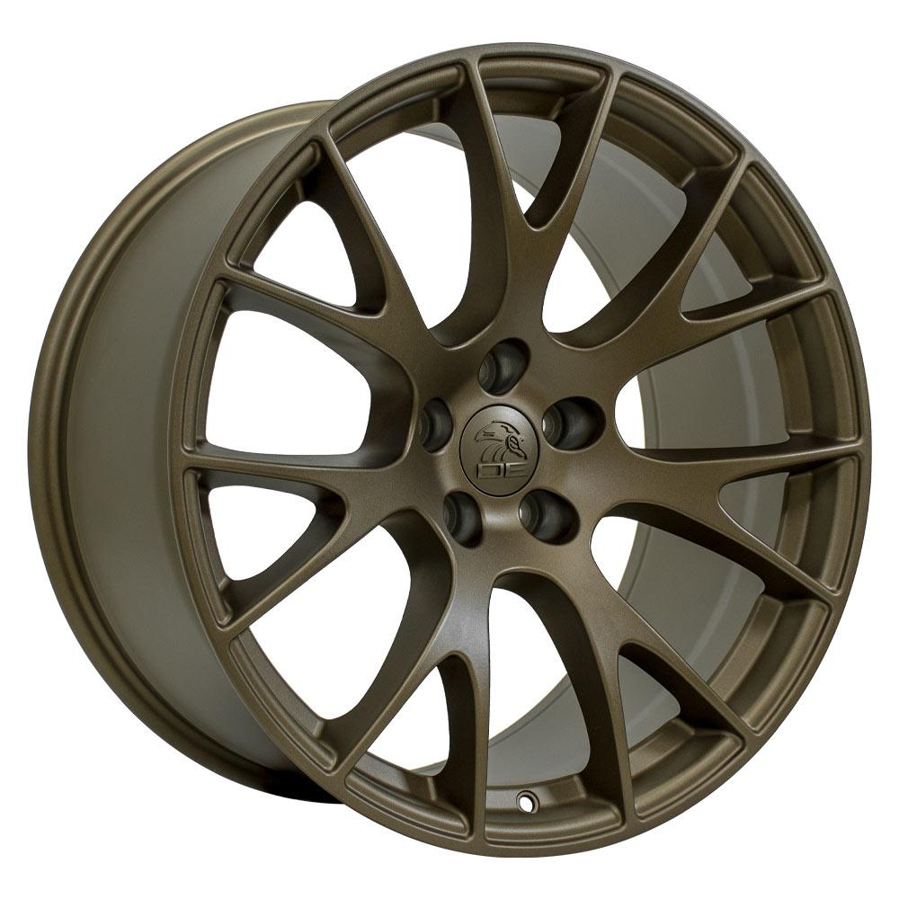 20" Replica DG15 fits Dodge Hellcat 20x10 Bronze