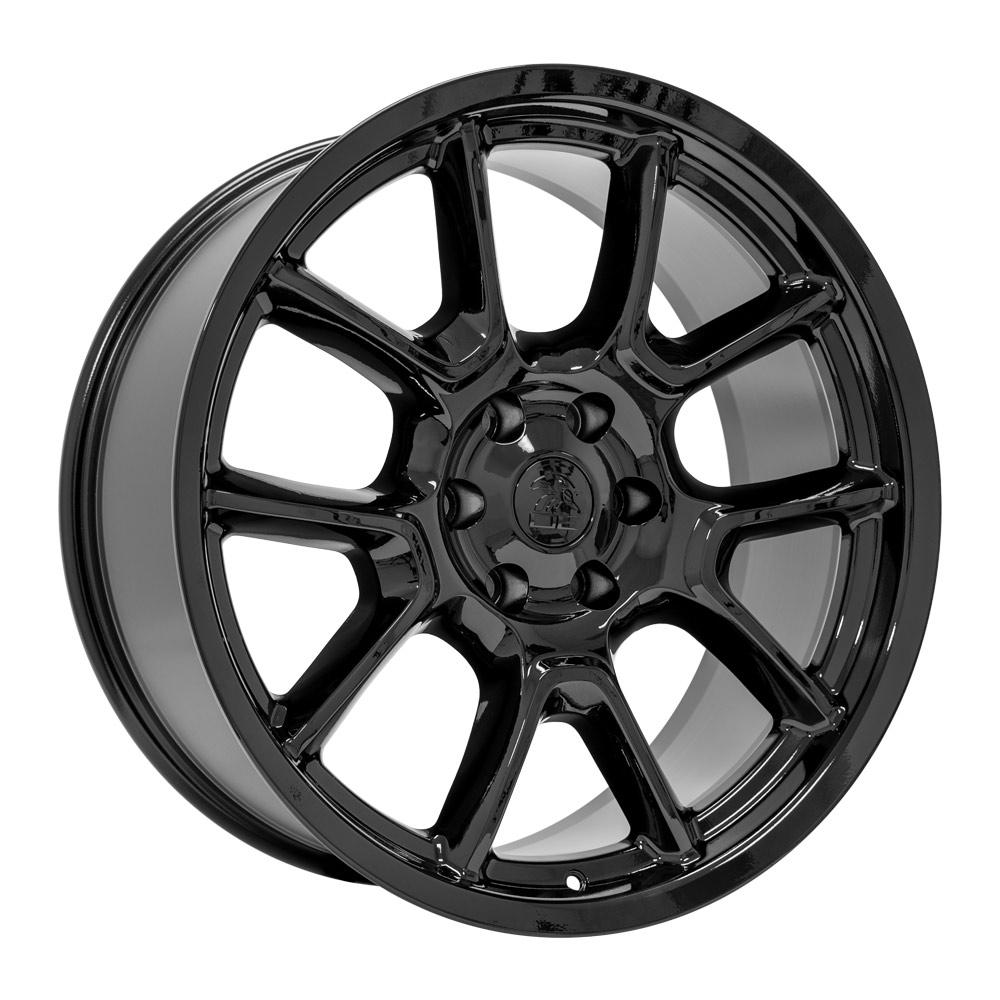 22" Replica DG21 fits Ram 1500 22x9.5 Gloss Black