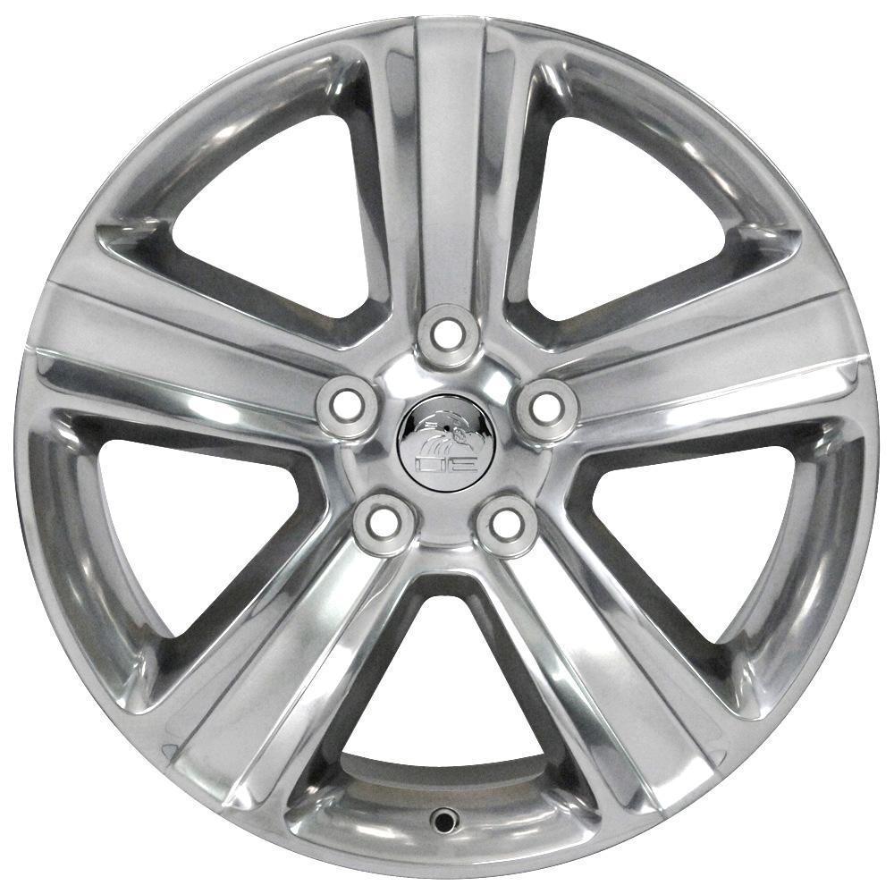 20" Replica DG65 fits Dodge RAM 20x9 Polished