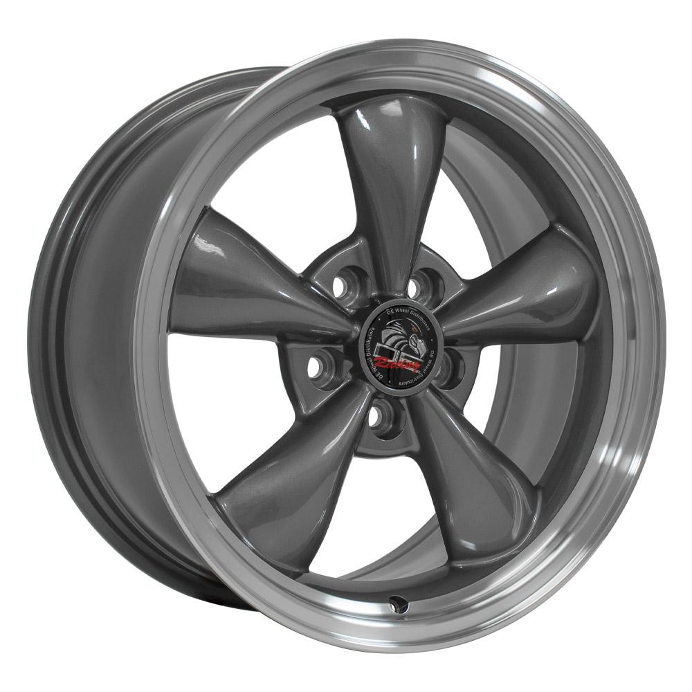 17" Replica FR01 fits Ford Mustang Bullitt 17x8 Gunmetal