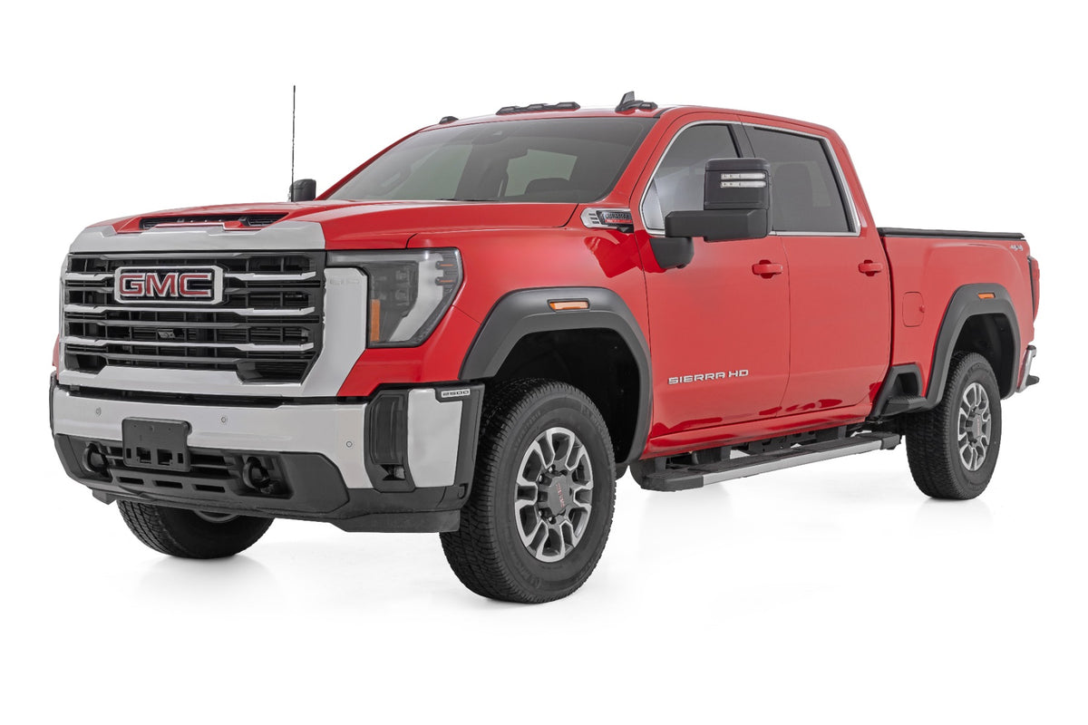 Sport Fender Flares | G9K Satin Steel | GMC Sierra 2500 HD/Sierra 3500 HD (20-26)