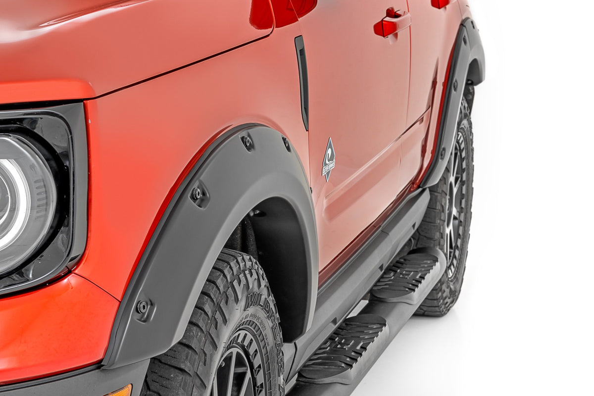 Pocket Fender Flares | JS Iconic Silver | Ford Bronco Sport 4WD (2021-2026)
