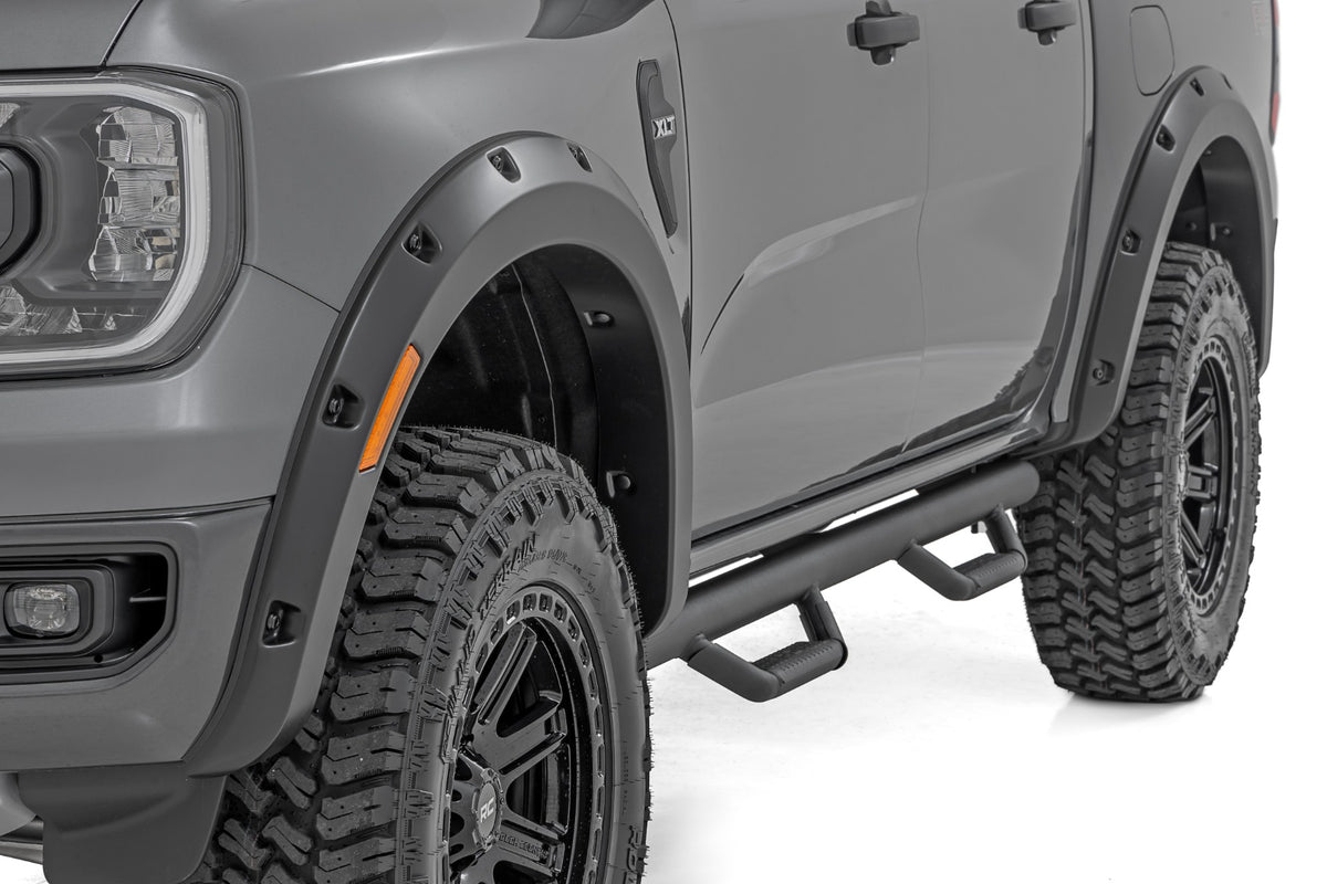 Pocket Fender Flares | T9 Marsh Gray | Ford Ranger 2WD/4WD (2024-2026)