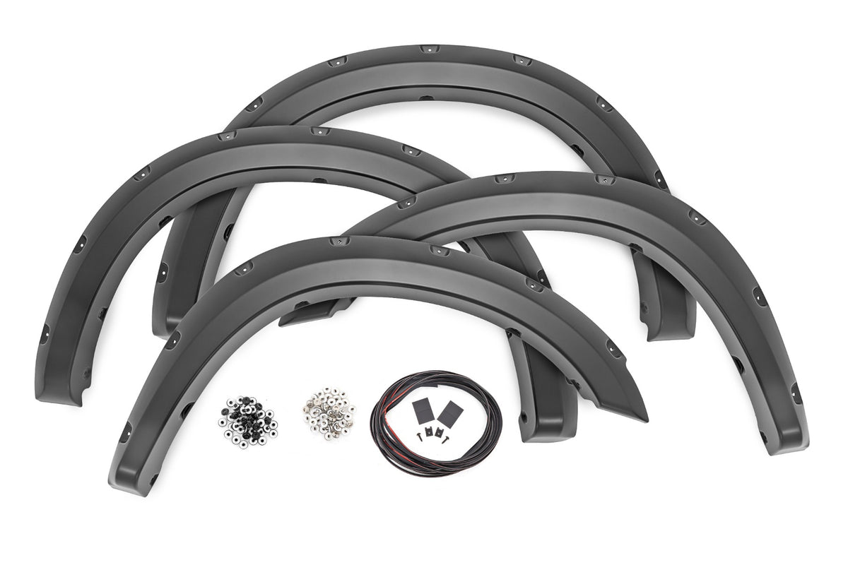 Pocket Fender Flares | PXR Brilliant Black | Ram 2500/3500 2WD/4WD (11-18)