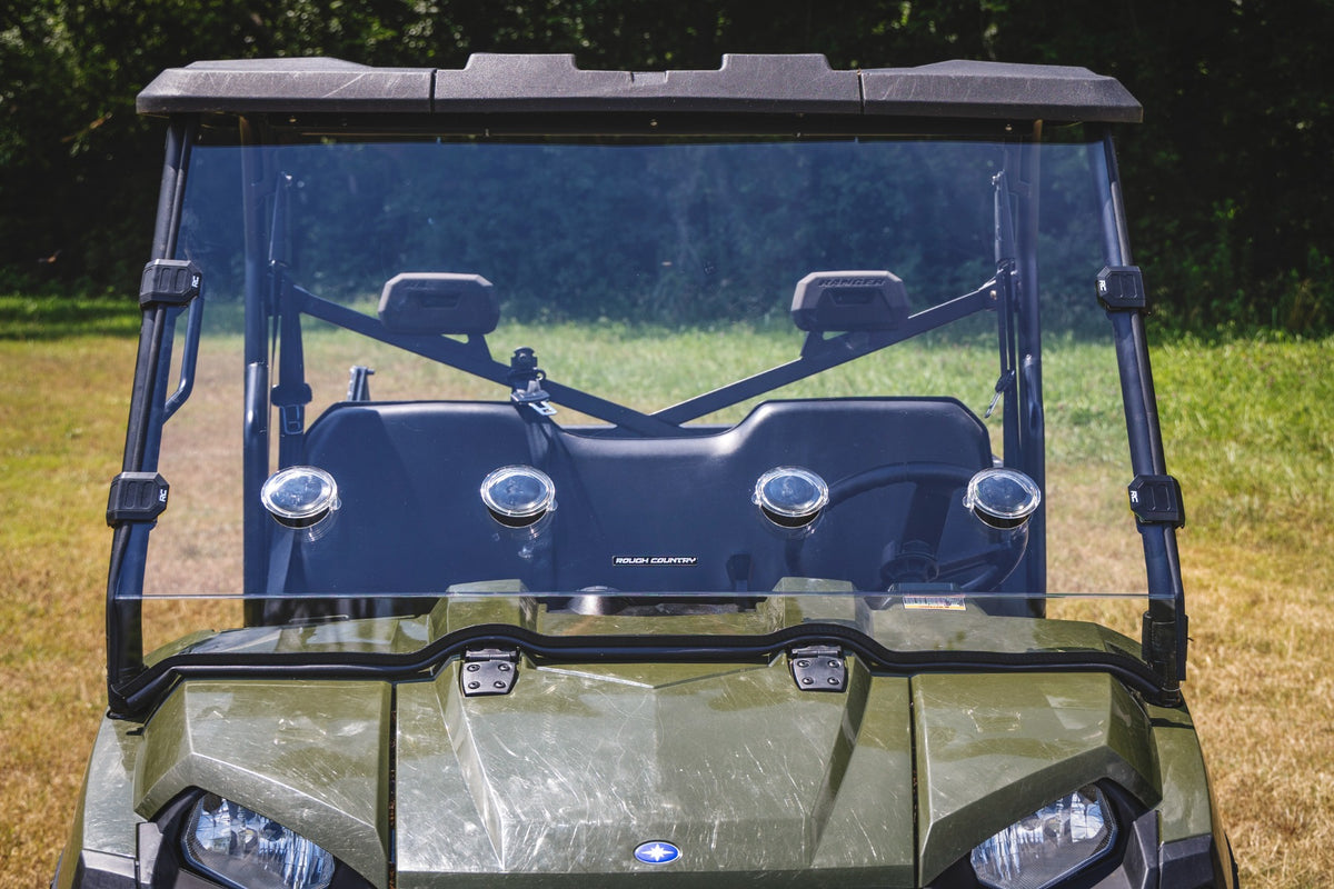 Vented Full Windshield | Scratch Resistant | Polaris Ranger 570