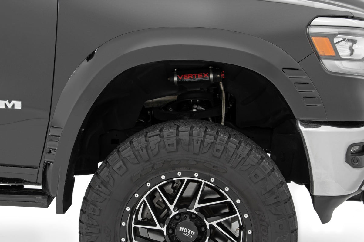 SF1 Fender Flares | JSC Billet Silver | Ram 1500 2WD/4WD (2019-2024)