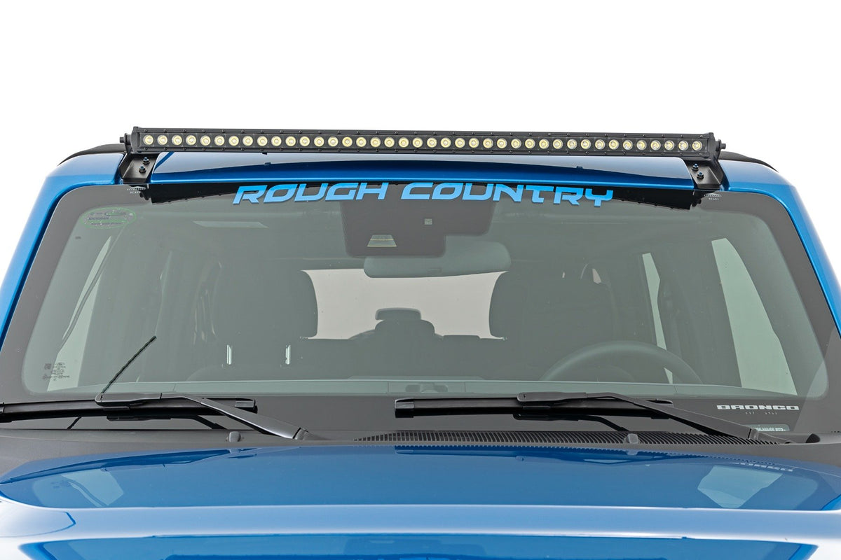40 Inch Black Series LED Light Bar | Single Row