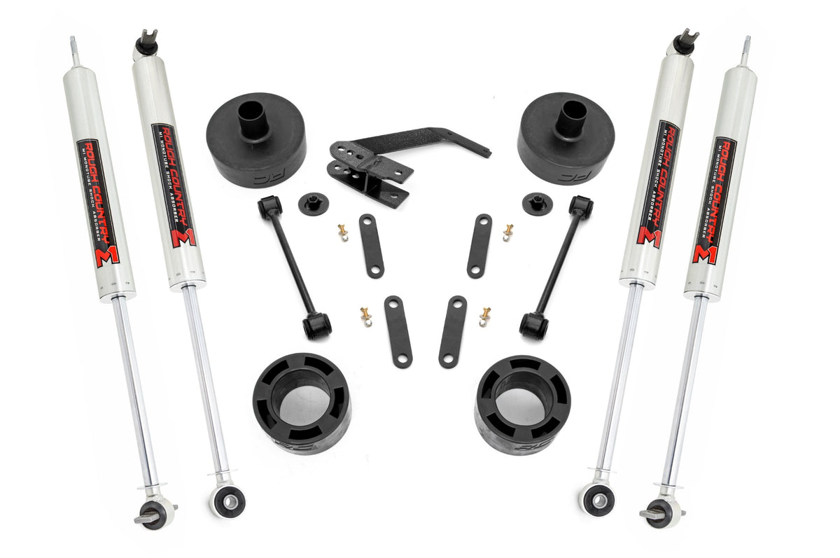 2.5 Inch Lift Kit | Spacers | M1 | Jeep Wrangler JK/Wrangler Unlimited (07-18)