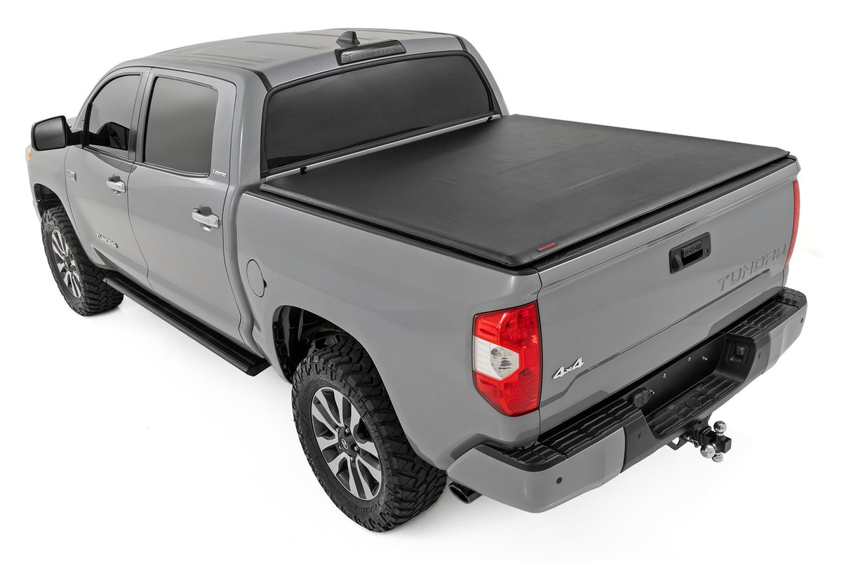Soft Roll Up Bed Cover | 6'7 Bed | Toyota Tundra 2WD/4WD (2007-2021)