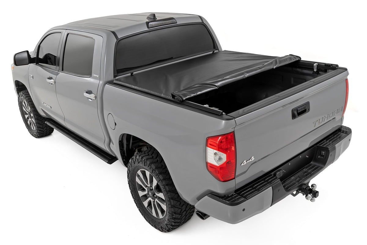 Soft Roll Up Bed Cover | 6'7 Bed | Toyota Tundra 2WD/4WD (2007-2021)