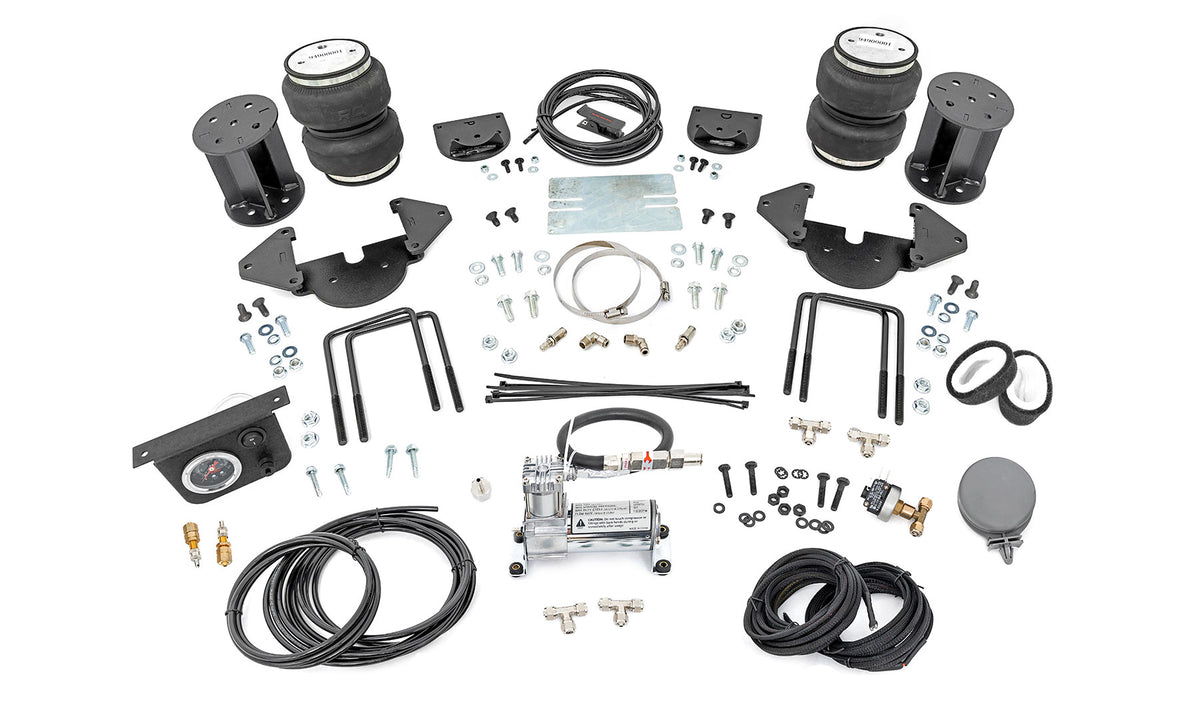 Air Spring Kit w/compressor | 4-6 Inch Lift Kit | Chevy/GMC Sierra/Silverado 1500 (19-26)