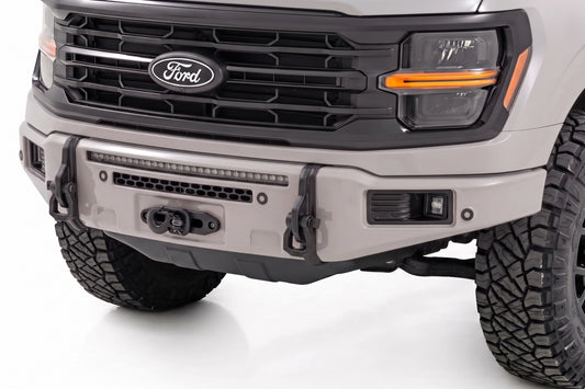 FXS Front Bumper | DR Avalanche Gray | EcoBoost | Ford F-150 2WD/4WD (2021-2025)
