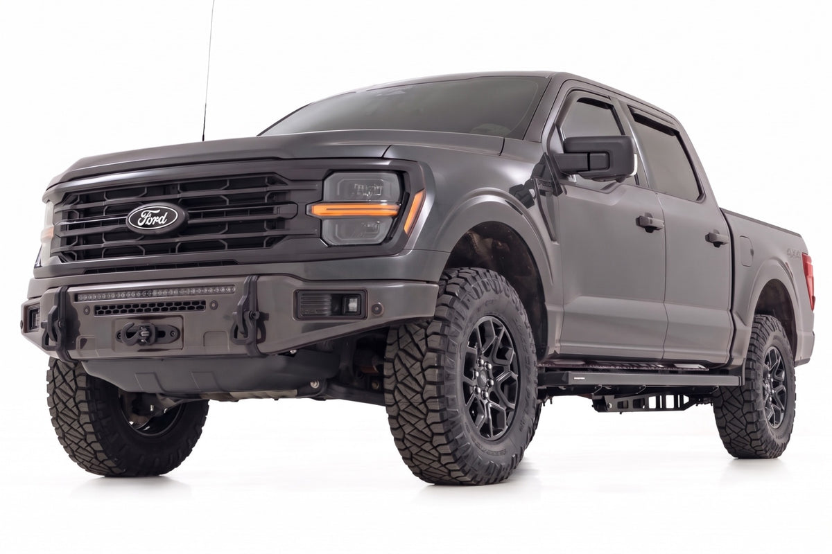 FXS Front Bumper | M7 Carbonized Gray | EcoBoost | Ford F-150 2WD/4WD (2021-2025)