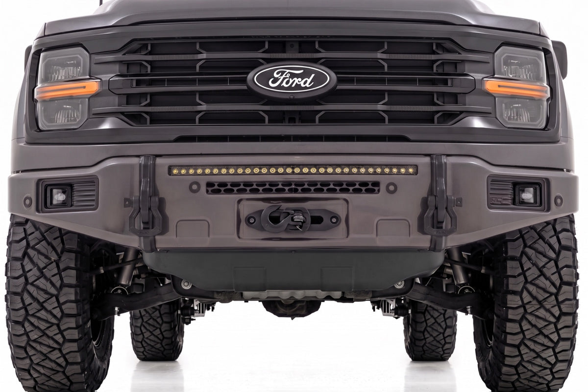 FXS Front Bumper | M7 Carbonized Gray | EcoBoost | Ford F-150 2WD/4WD (2021-2025)