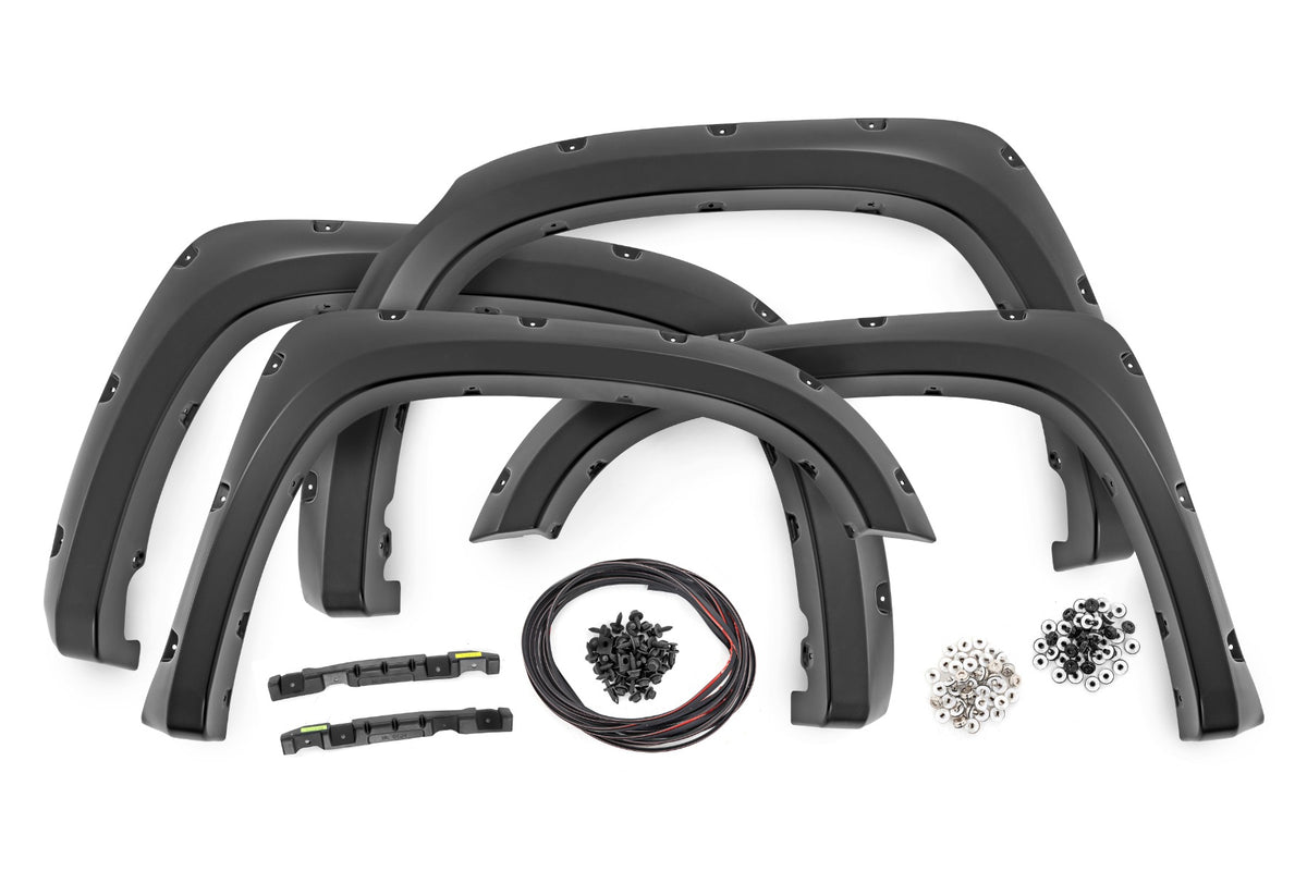 Pocket Fender Flares | 089 Wind Chill Pearl | Toyota Tundra 2WD/4WD (14-21)