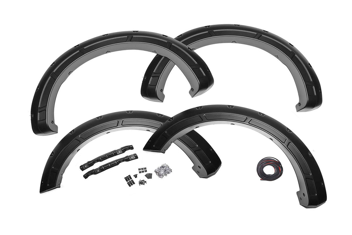 Defender Fender Flares | E2 Magma Red | Ford F-150 2WD/4WD (2015-2020)