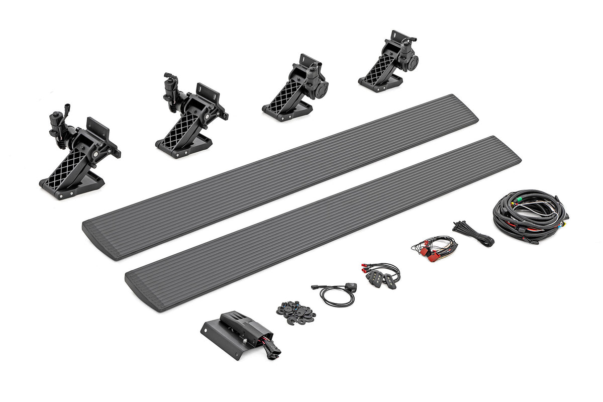 Power Running Boards | Dual Electric Motor | Crew Cab | Ford F-150/Lightning/F-250/F-350/Raptor (15-26)