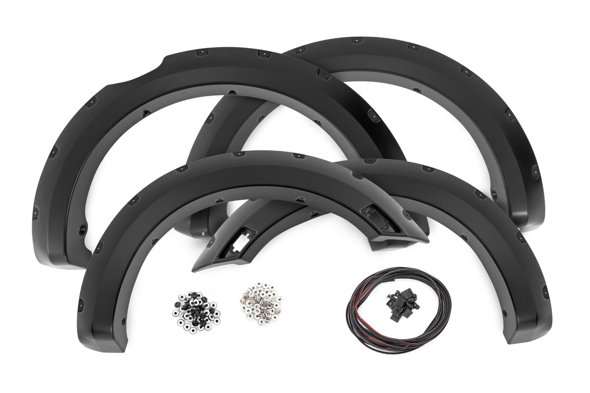 Pocket Fender Flares | G1 Black | 5' Bed | Ford Ranger 2WD/4WD (2019-2023)