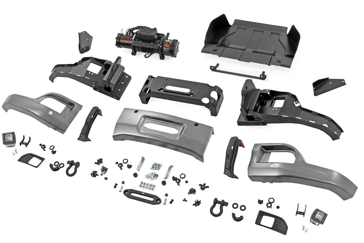 Front FXS Bumper | 12000S | GXD Sterling Grey Metallic | Chevy Silverado 1500 (23-26)
