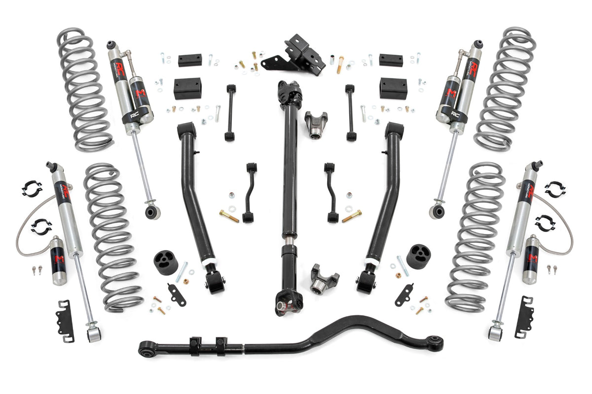 3.5 Inch Lift Kit | Adj Lower | FR D/S | M1R | Jeep Wrangler Unlimited (24-26)