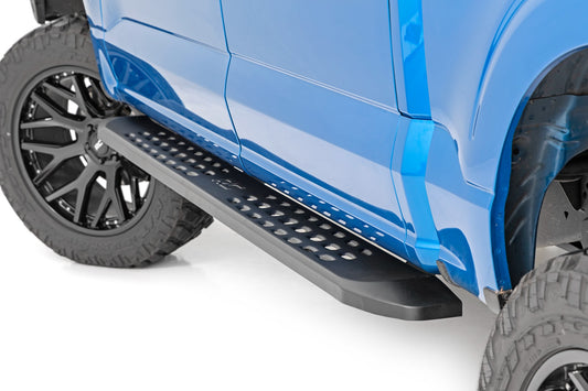 RPT2 Running Board | Crew Cab | Black | Ford F-150/Lightning/F-250/F-350/Raptor (15-26)