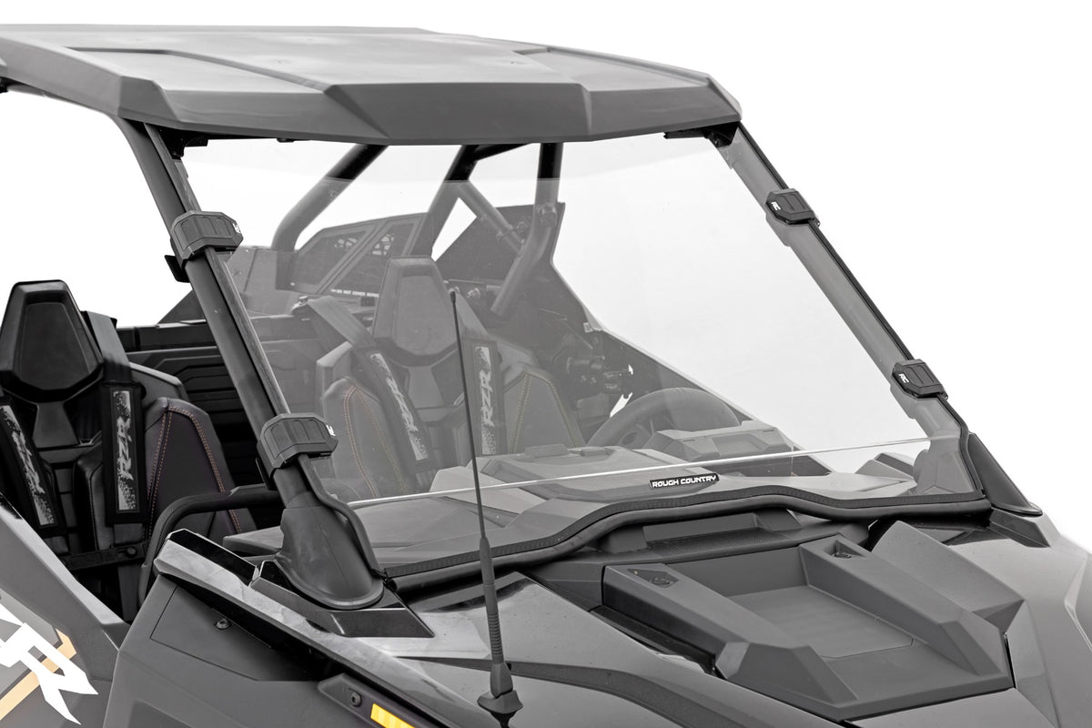 Full Windshield | Scratch Resistant | Polaris RZR Turbo R