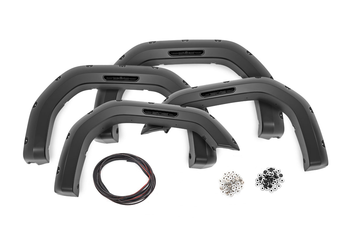 Pocket Fender Flares | GBD Aegean Stone | GMC Sierra 2500 HD/Sierra 3500 HD (20-26)