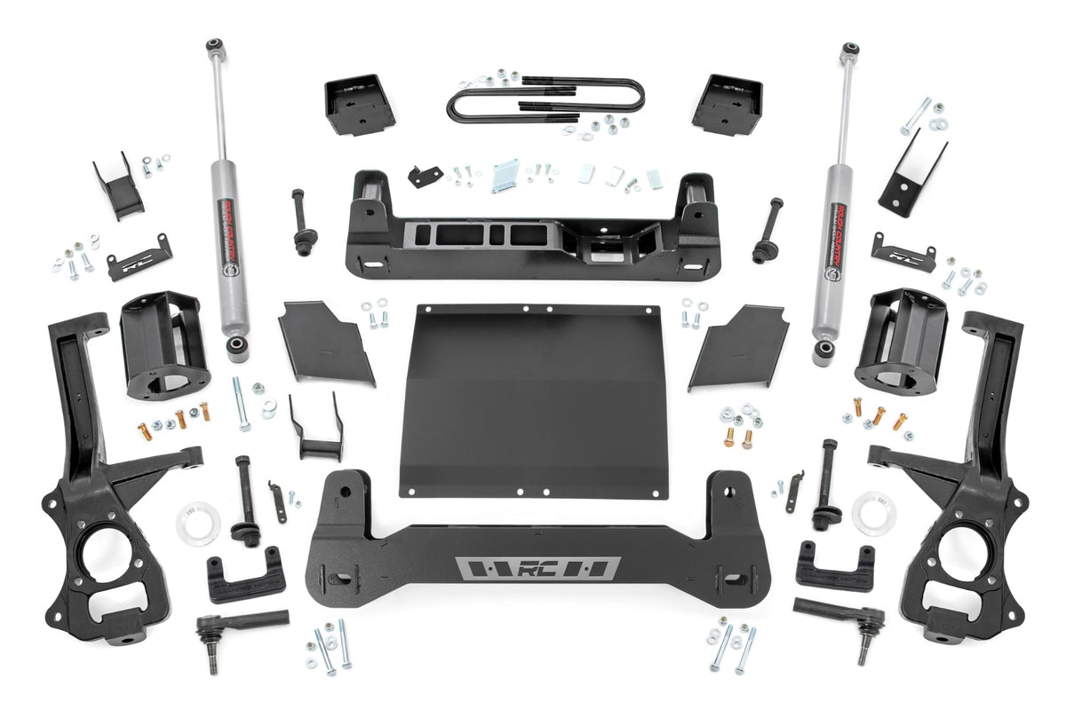 6 Inch Lift Kit | Mono Leaf Rear | Diesel | Chevy Silverado 1500 4WD (22-24)