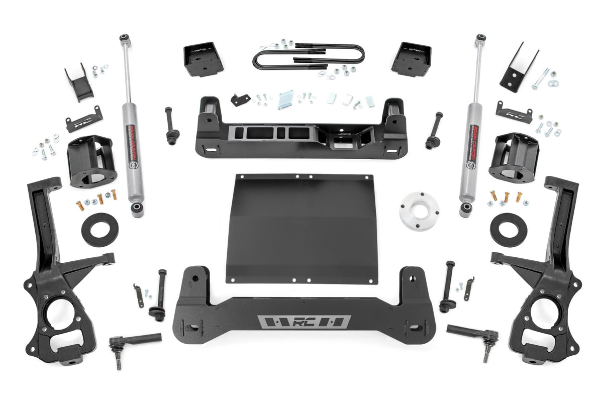 6 Inch Lift Kit | Mono Leaf Rear | Diesel | Chevy Silverado 1500 2WD (25-26)