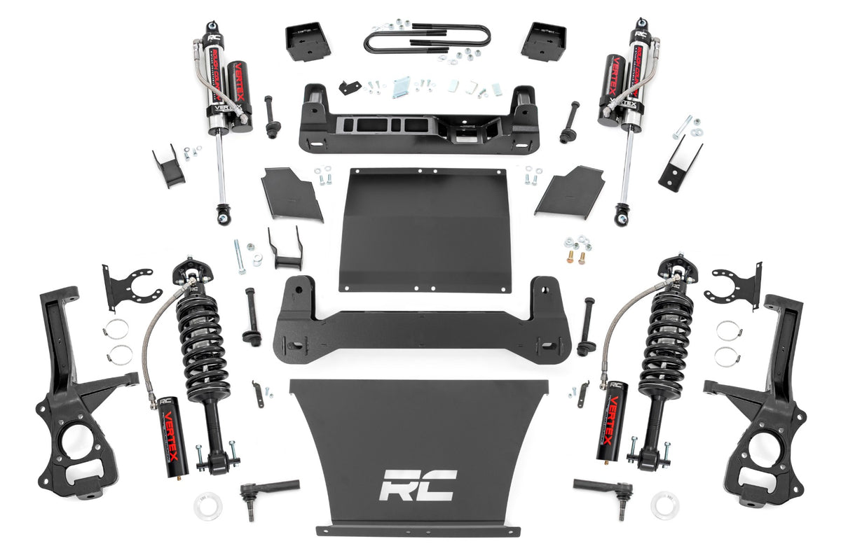 6 Inch Lift Kit | Mono Leaf Rear | Vertex | Chevy Silverado 1500 4WD (25-26)