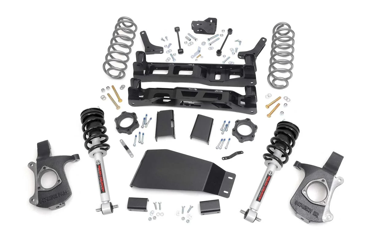 Rough Country 5 Inch Lift Kit w/ Lifted Struts Chevy/GMC SUV 1500 2WD/4WD (2007-2014)