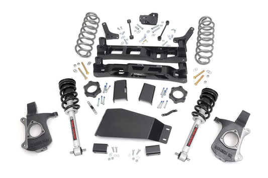 Rough Country 5 Inch Lift Kit w/ Lifted Struts Chevy/GMC SUV 1500 2WD/4WD (2007-2014)
