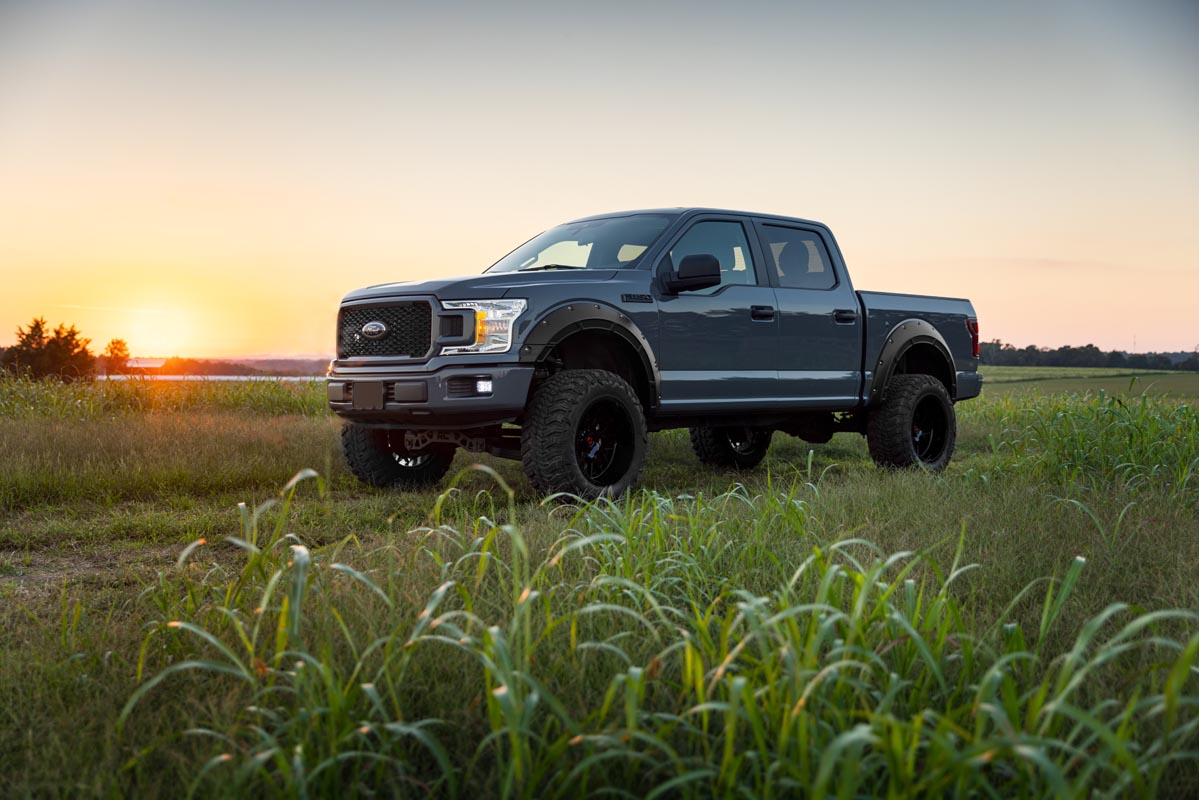Defender Fender Flares | E2 Magma Red | Ford F-150 2WD/4WD (2015-2020)