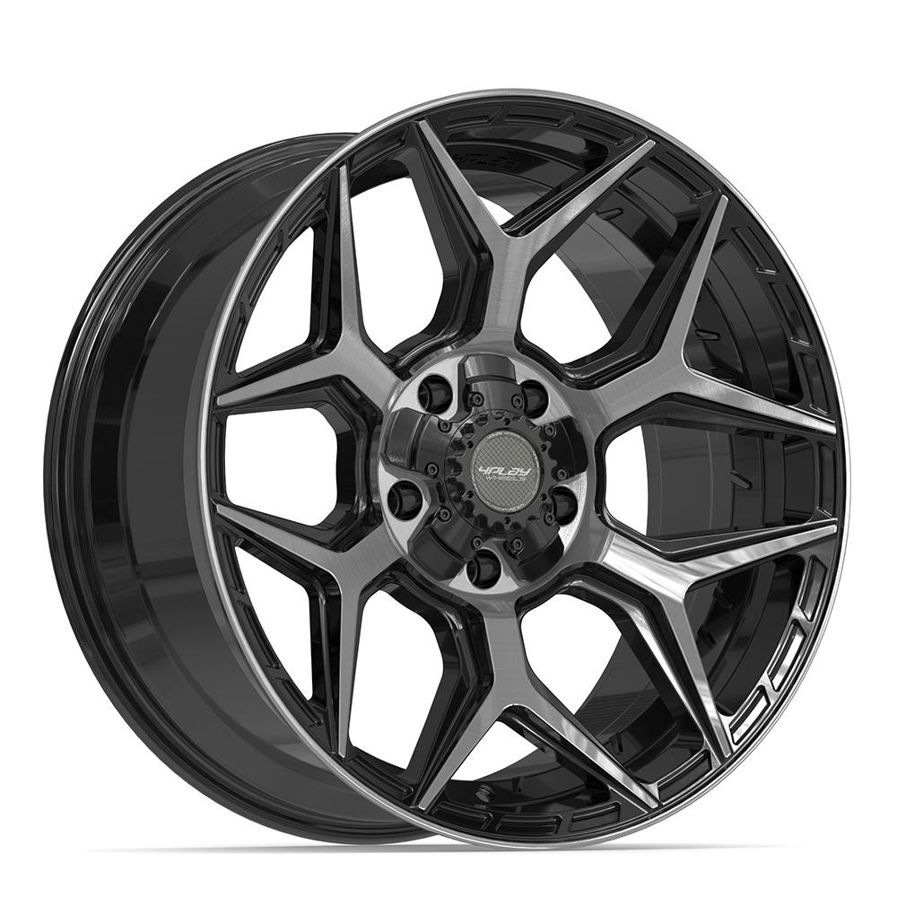 4PLAY Gen3 4P06 20x9 5x5" & 5x5.5" +0et in Brushed Black