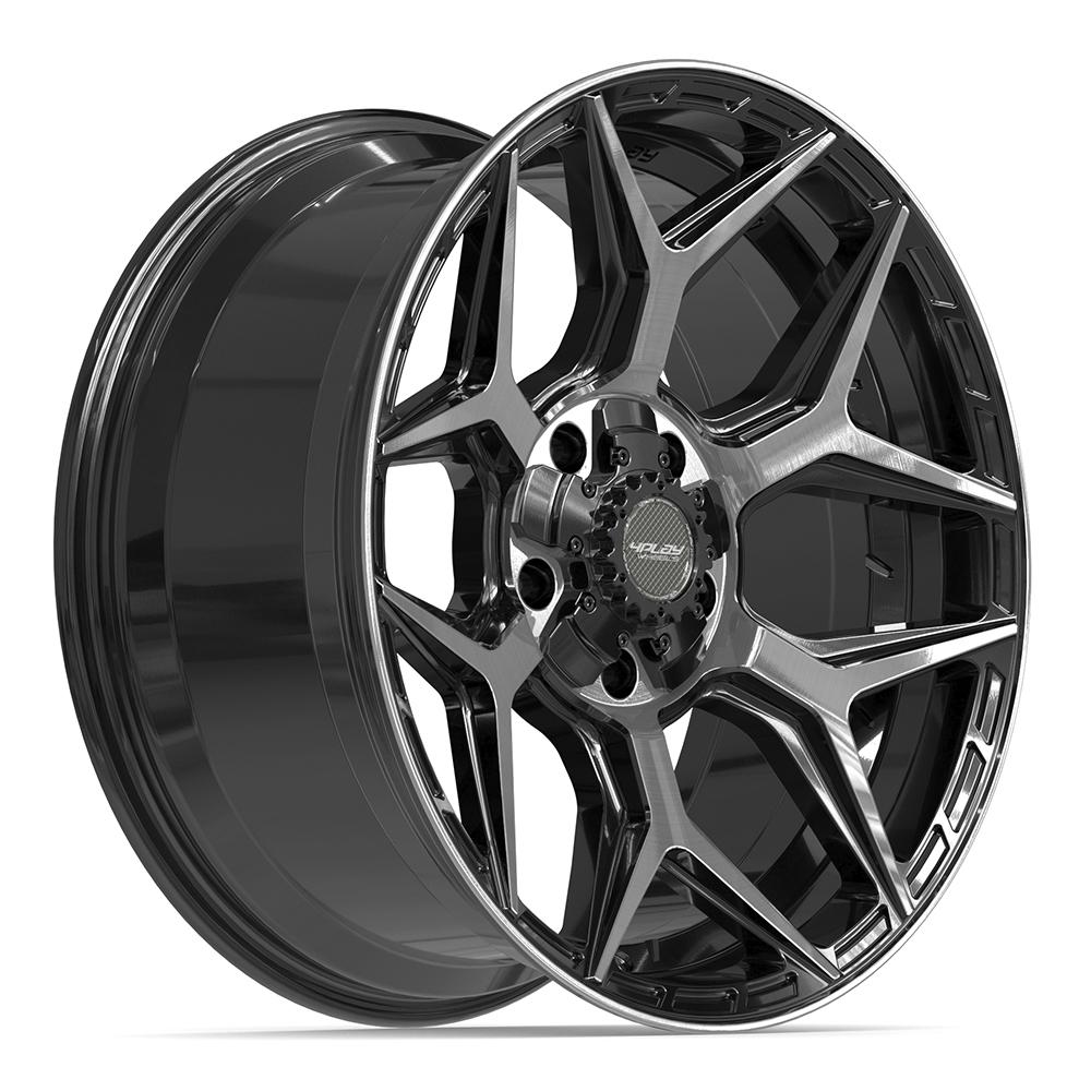 4PLAY Gen3 4P06 20x9 5x5" & 5x5.5" +0et in Brushed Black