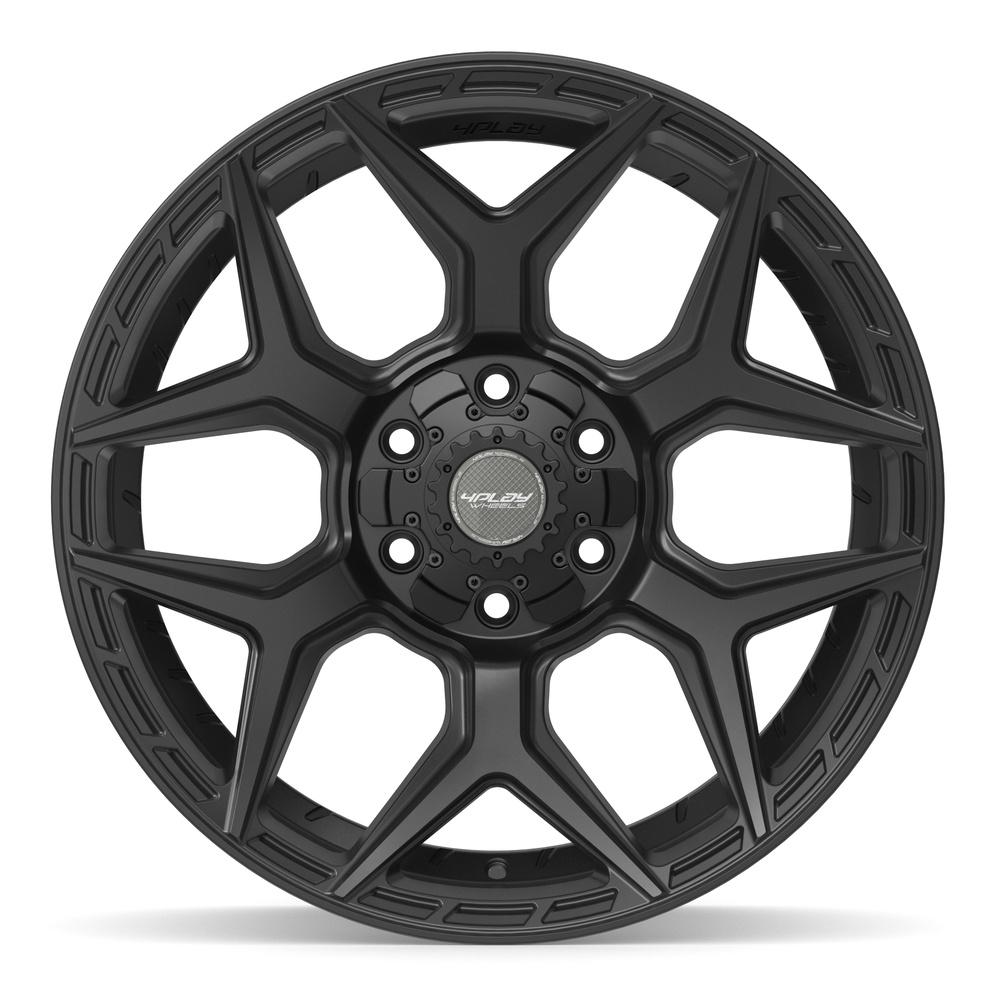 4PLAY Gen3 4P06 20x9 6x5.5 & 6x135mm 0et in Satin Black