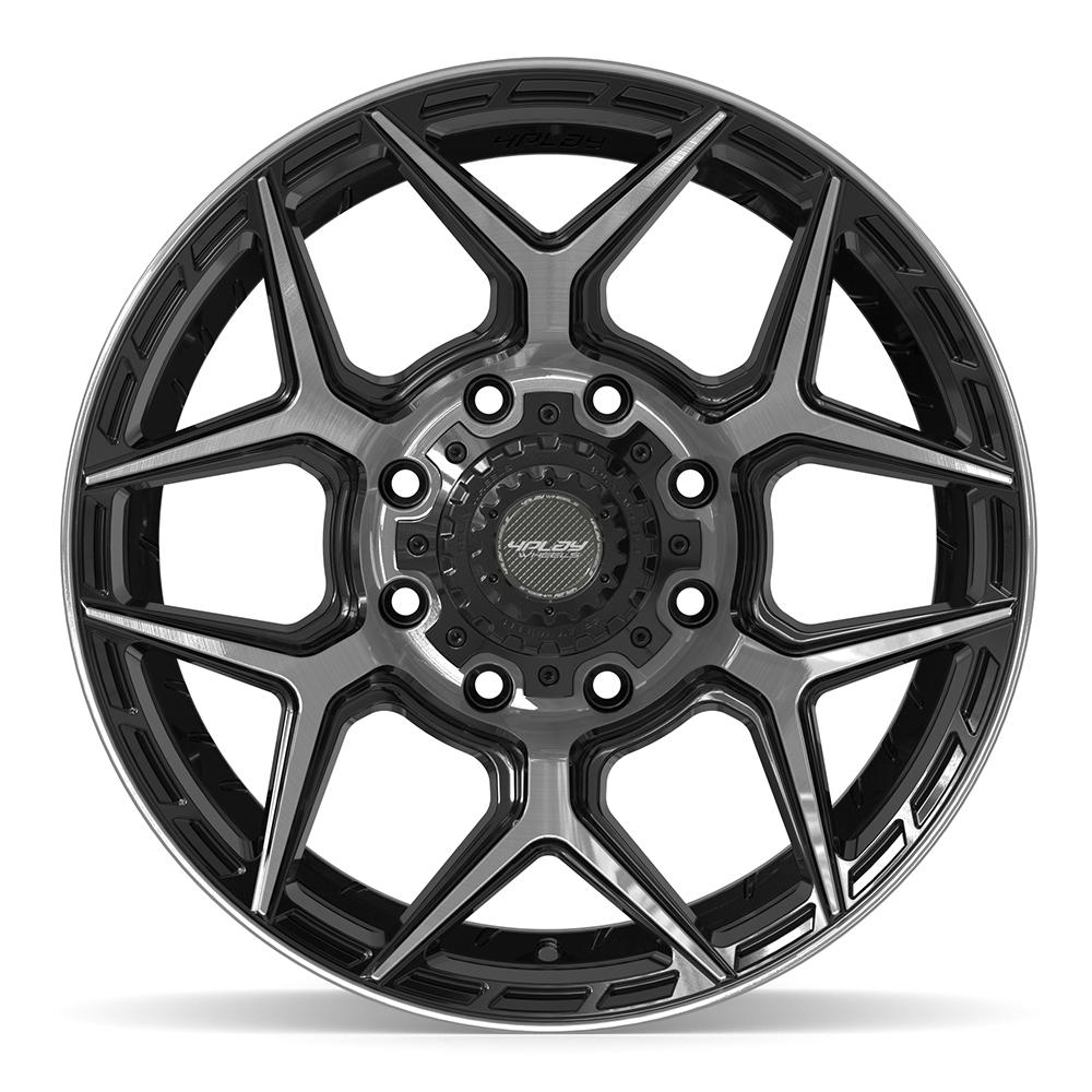 4PLAY Gen3 4P06 20x9 8x170mm +0et in Brushed Black